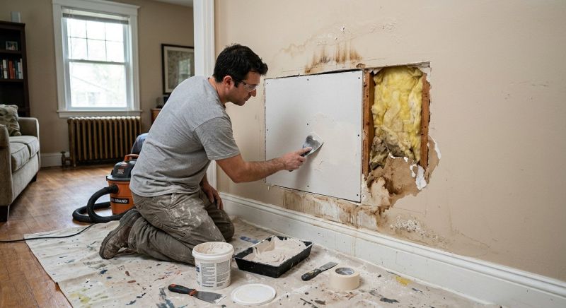 Bathroom Drywall Replacement in Olathe, KS