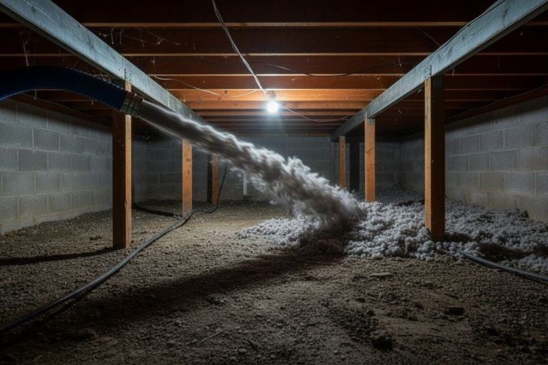 Blown Insulation Installation in Longmont, CO