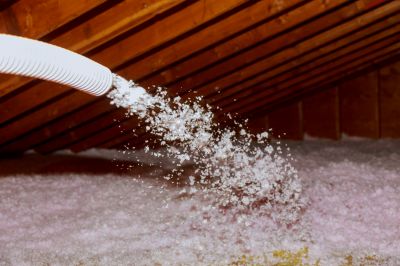 Blown Insulation Installation in Bastrop, TX