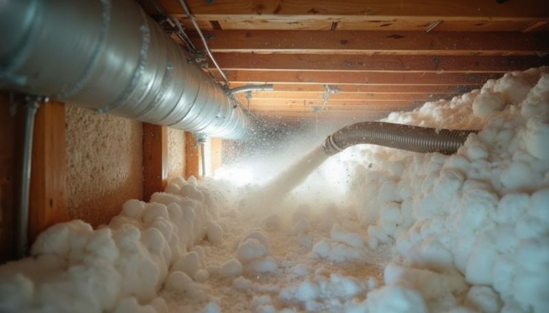 Cellulose Insulation Blowing in Georgetown, TX