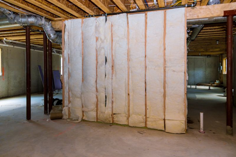 Basement Insulation Work