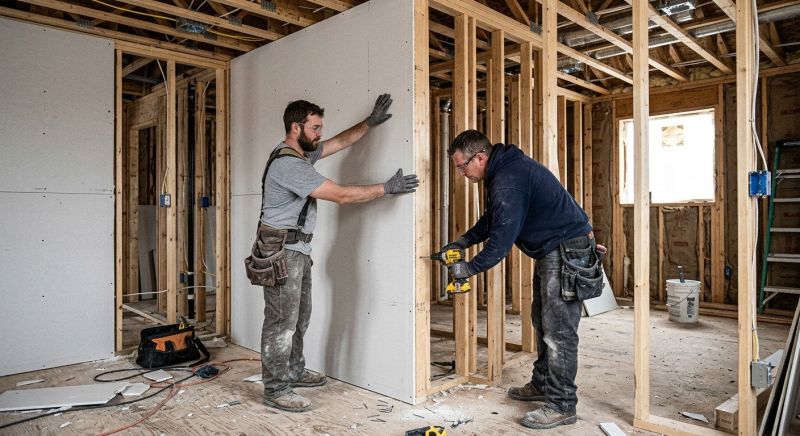 Garage Wallboard Installation in Wilmington, NC