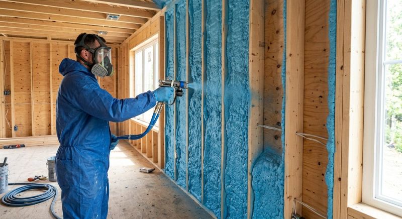 Foam Insulation Installation